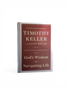Timothy Keller "God's Wisdom for Navigating Life" Hardcover Book